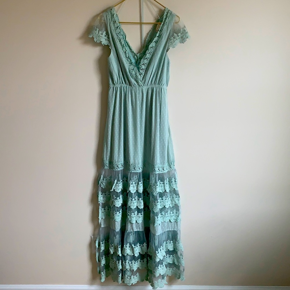 Sage dress - Picture 2 of 6